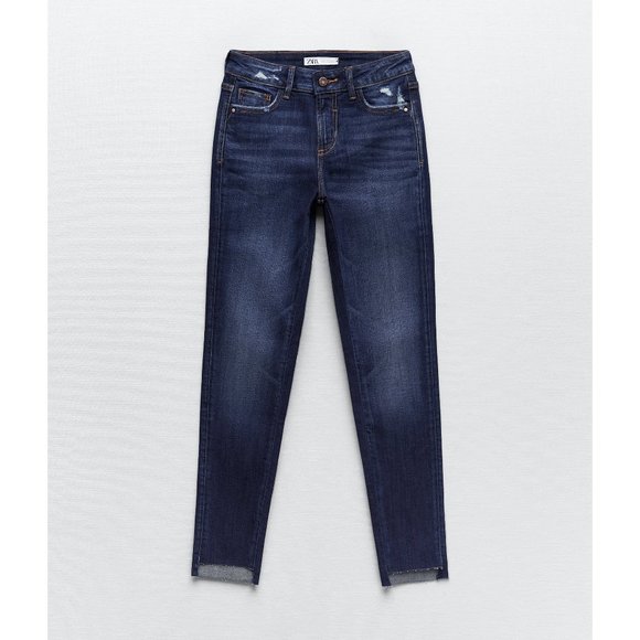 NWT Zara Z1975 MID-RISE SKINNY JEANS - Picture 1 of 5